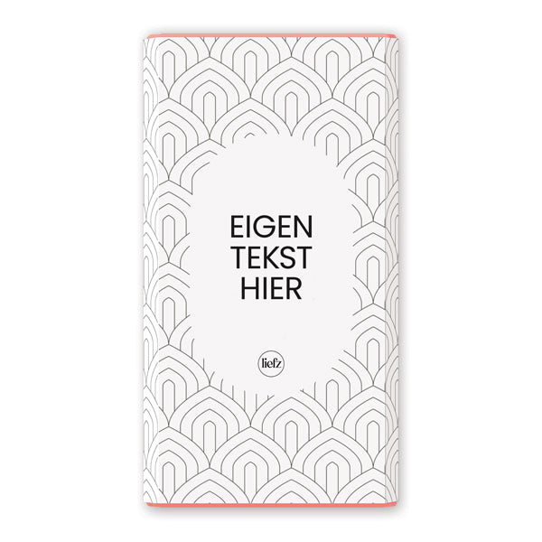 Chocoladewikkel op maat | Eigen tekst
