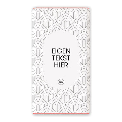 Chocoladewikkel op maat | Eigen tekst