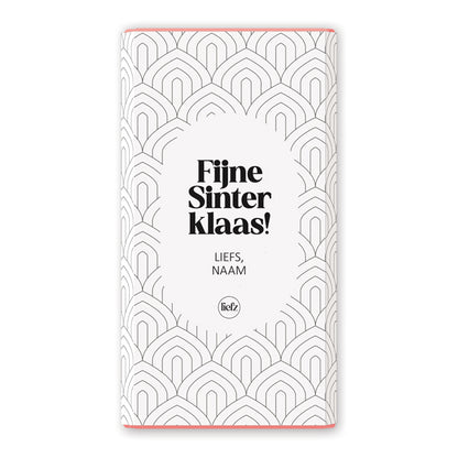 Chocoladewikkel op maat | Fijne Sinterklaas