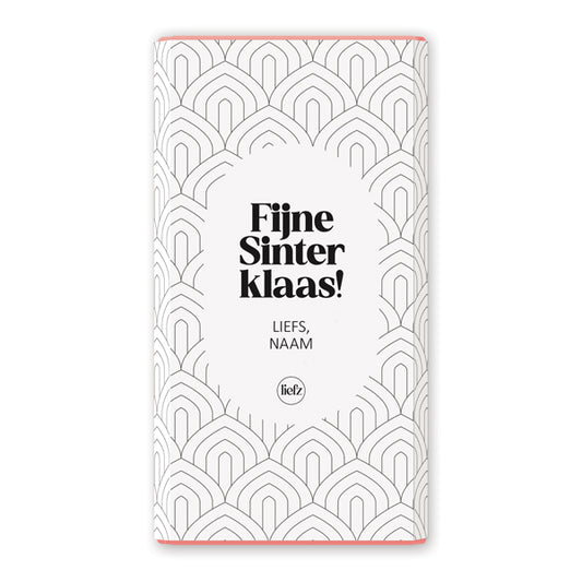 Chocoladewikkel op maat | Fijne Sinterklaas