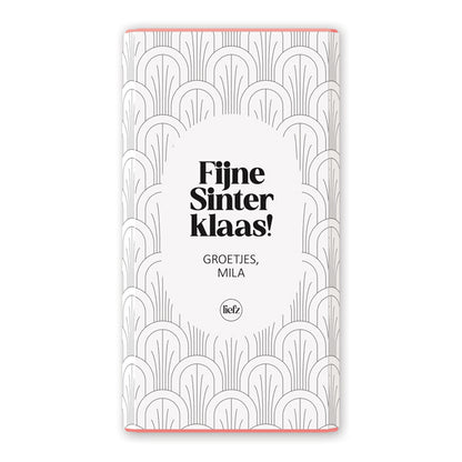 Chocoladewikkel op maat | Fijne Sinterklaas