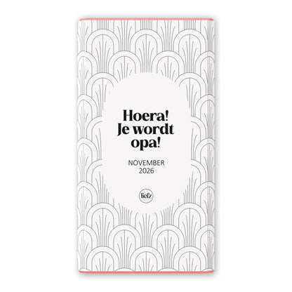 Chocoladewikkel op maat | Je wordt opa