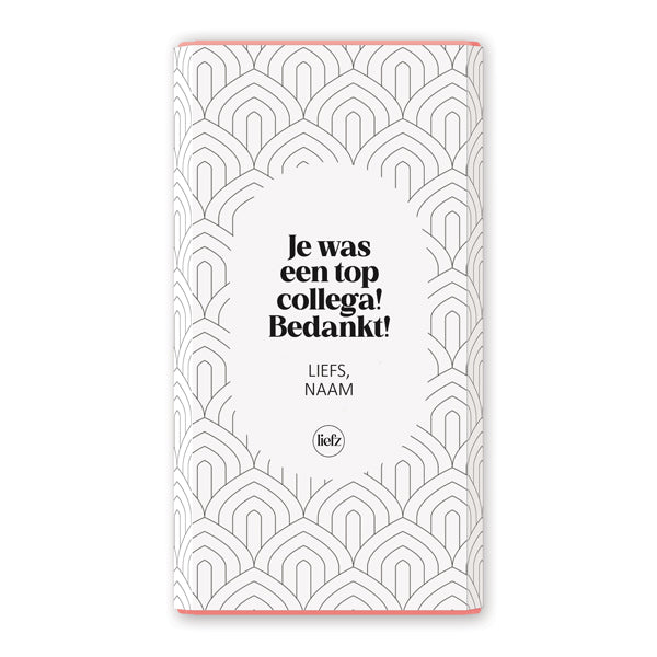 Chocoladewikkel op maat | Top collega