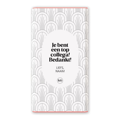 Chocoladewikkel op maat | Top collega