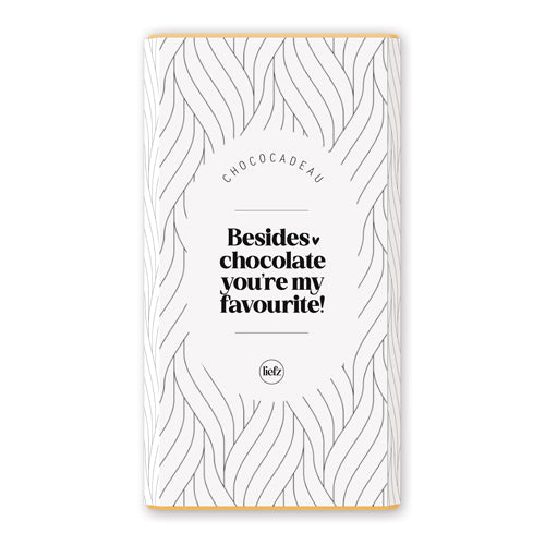 Chocoladewikkel | Besides chocolate you're my favourite