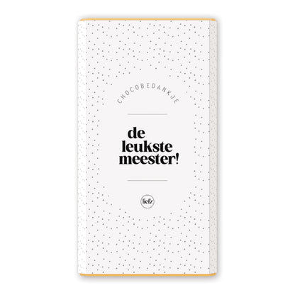 Chocoladewikkel | De leukste meester