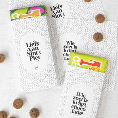 Chocoladewikkel | Wie zoet is krijgt chocolade