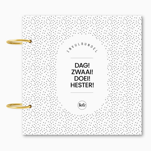 Custom invulbundel | Afscheid