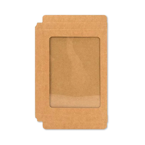 Kraftdoosje met venster | 12,5 x 2,2 x 16,8 cm