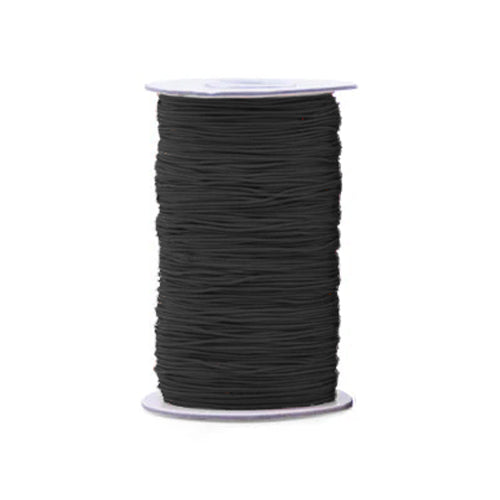 Elastisch touw | Zwart | 5 m