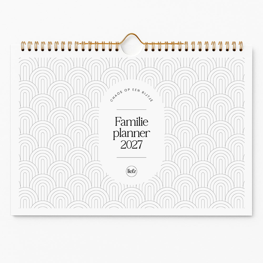 Familieplanner 2027 || PRE-ORDER