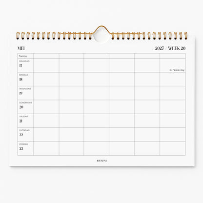 Familieplanner 2027 || PRE-ORDER