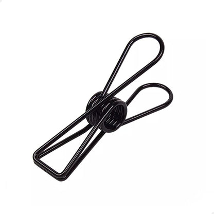 Fish clip | Zwart | 13 x 55 mm | 5 stuks