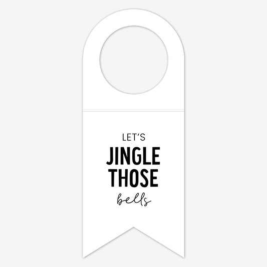 Flessenhanger Kerst | Let's jingle those bells