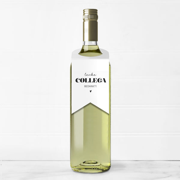 Flessenhanger | Leuke collega bedankt