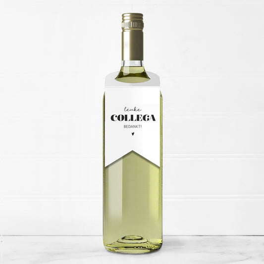 Flessenhanger | Leuke collega bedankt