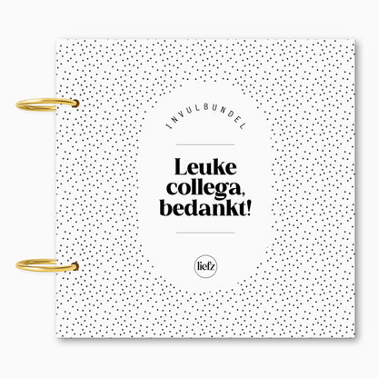 Invulbundel | Bedankt collega