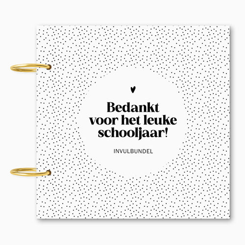Invulbundel | Bedankt voor het leuke schooljaar