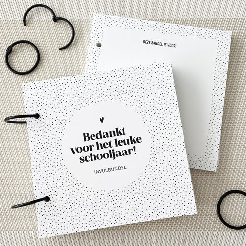 Invulbundel | Bedankt voor het leuke schooljaar