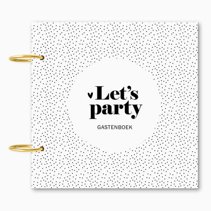 Invulbundel | Gastenboek | Let's party