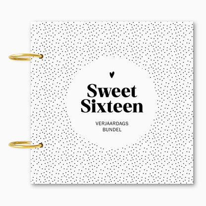 Invulbundel | Gastenboek | Sweet Sixteen