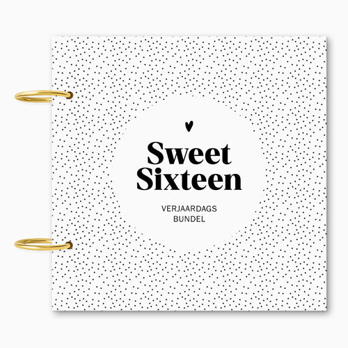 Invulbundel | Gastenboek | Sweet Sixteen