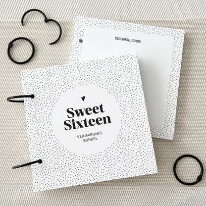 Invulbundel | Gastenboek | Sweet Sixteen