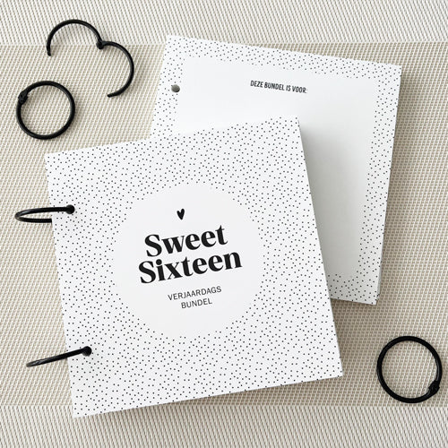 Invulbundel | Gastenboek | Sweet Sixteen