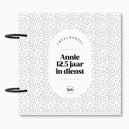Custom invulbundel | Eigen tekst