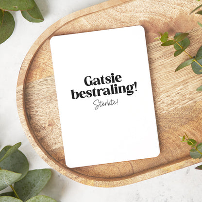Kaart | Gatsie bestraling