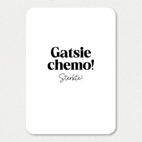 Kaart | Gatsie chemo