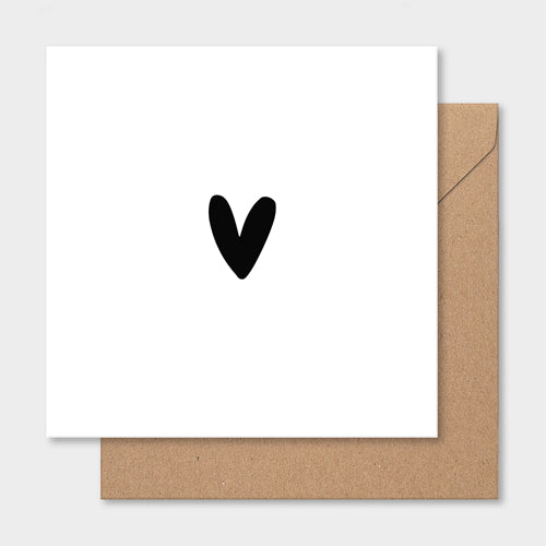 Dubbele kaart | Hartje