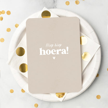 Kaart | Hiep hiep hoera