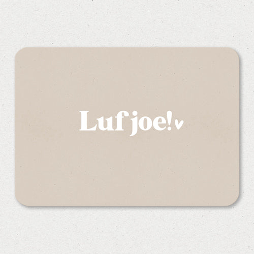 Kaart | Luf joe!