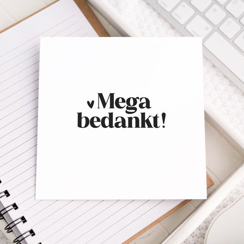 Dubbele kaart | Leuke collega bedankt