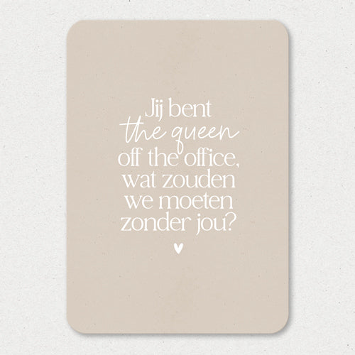 Kaart | Queen of the office