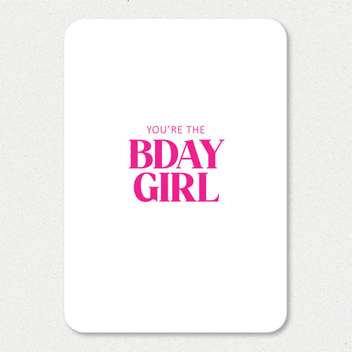 Kaart | Bday girl