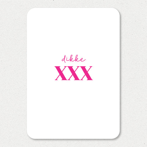 Kaart | Dikke kussen