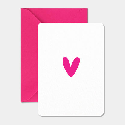 Kaart | Roze hartje