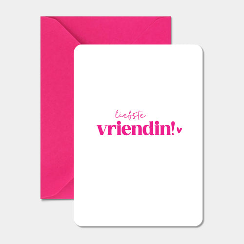 Kaart | Liefste vriendin