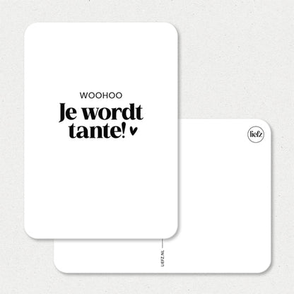Kaart | Woohoo, je wordt tante