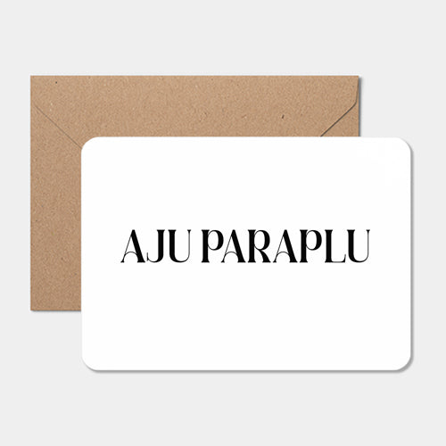 Kaart | Aju paraplu