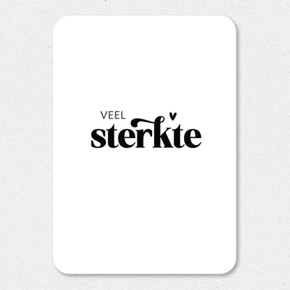 Kaart | Veel sterkte