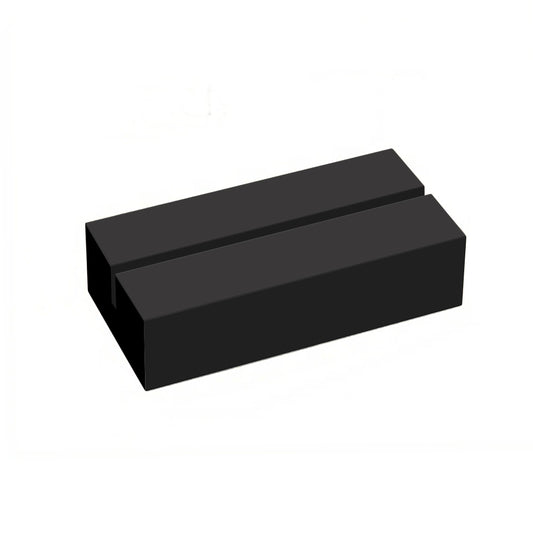 Houder | Zwart | 7 cm