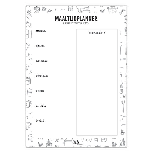 Maaltijdplanner | Je bent wat je eet