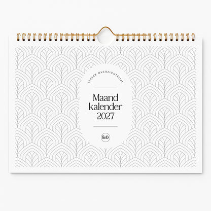 Maandkalender 2027 || PRE-ORDER