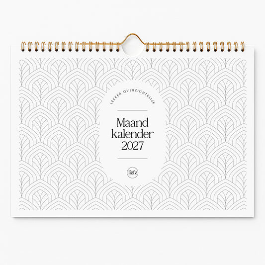 Maandkalender 2027 || PRE-ORDER