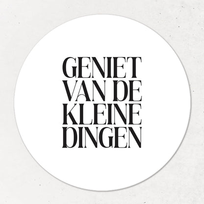 Magneet | Geniet van de kleine dingen