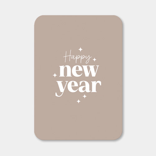 Midi Kerstkaart | Happy new year