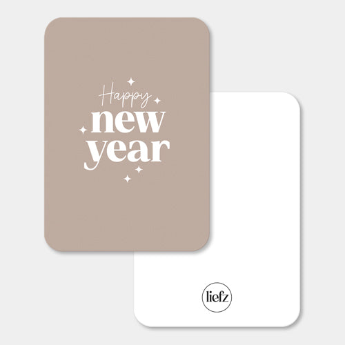 Midi Kerstkaart | Happy new year